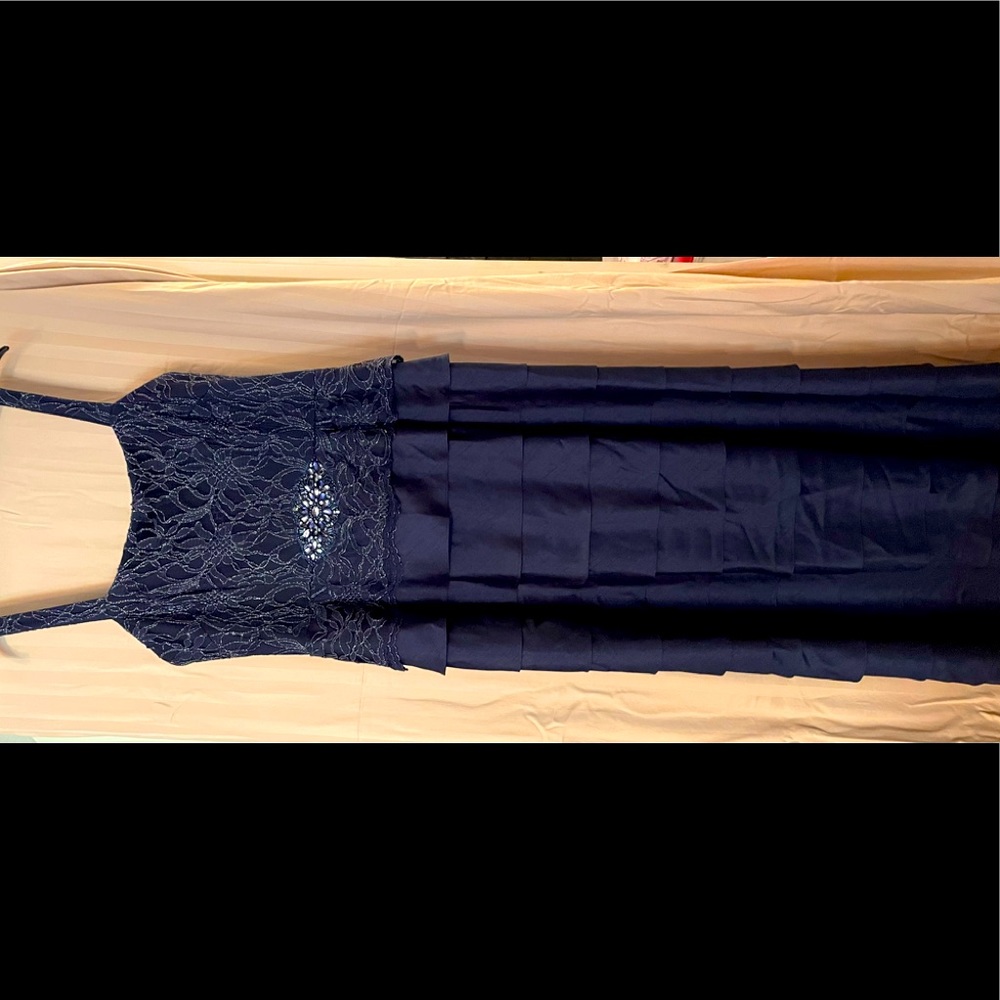 Jessica Howard, Mother of the Bride gown. Navy Blue Sz 14 worn once
